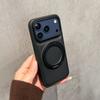 With Holder Drum Cortex Plain Phone Case For iPhone 11 12 13 14 15 16 17 Pro Max Plus  Air Shockproof Bumper Cases Cover
