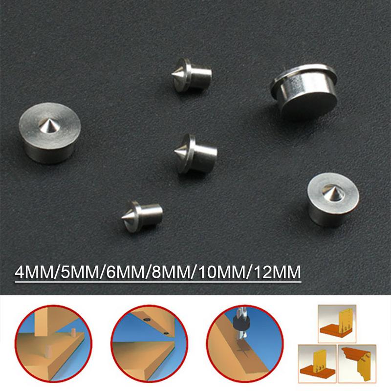 4/5/6/8/10/12mm Center Locator Punch Wood Working Dowel Round Woodworking Marker Furniture Centering Point