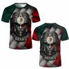 Mexican Constitution Day Men's T-shirt Street Fashion Retro Eagle Graphic Clothes Sports Casual Breathable Short Sleeve Tops