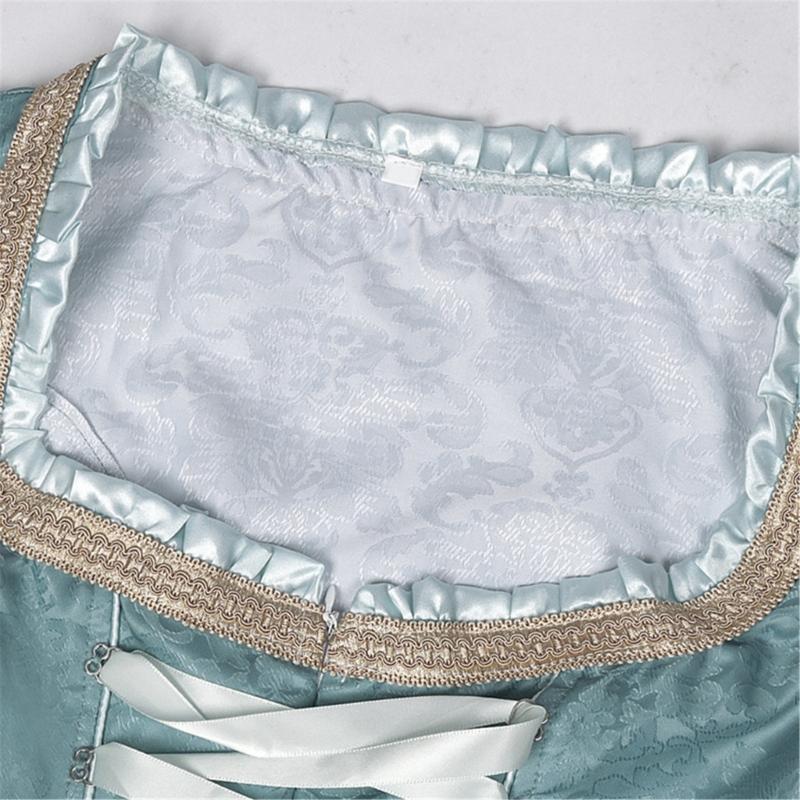 German Beer Festival Dress Suspender Dress Lace Blouse 3 Colors Breathable Polyester Costume Outfit