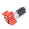 370 Motor Gearbox Transfer Case with Heat Sink RC Accessory Fit for WPL C14 C24 B14 B24 B16 B36Red