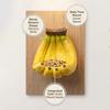 Resin Banana Bird Feeder Outdoor Decorative Bird Feeder Wall Mounted Wild Bird Feeder for Garden Backyard Decoration