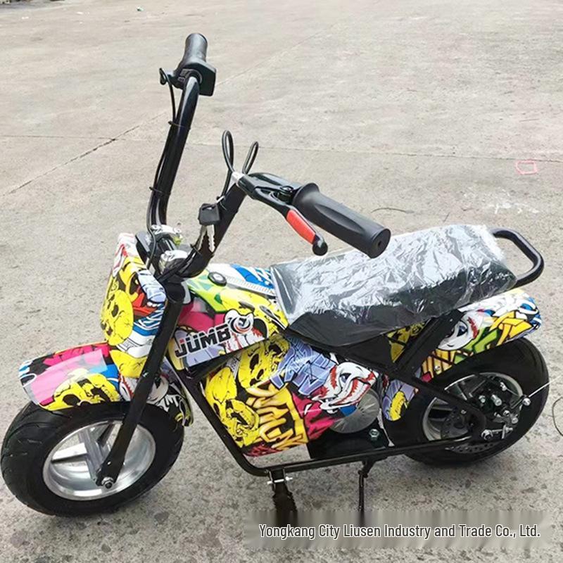 Children's Electric Two-Wheeled Motorcycle for Ages 3-8 - ATV Beach Toy Car Gift