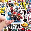 Roblox 60 Pcs Waterproof Virtual World Stickers Vinyl Decals For Kids Laptop Luggage Notebook Skateboard Water Bottle Decoration