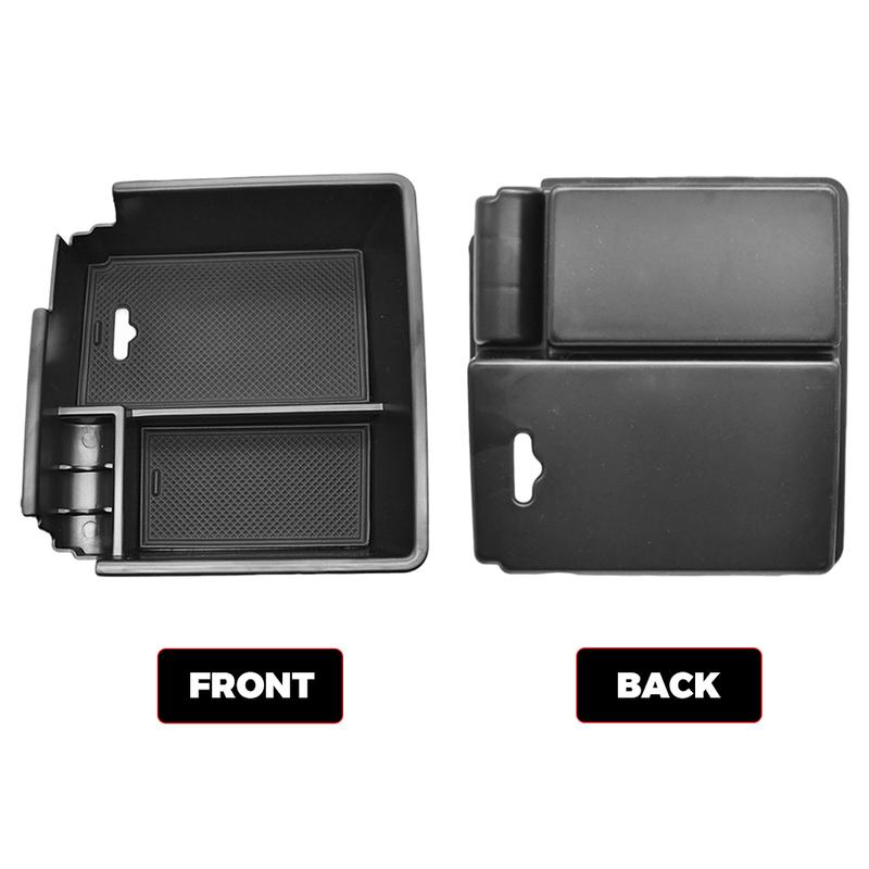 For Ford Ranger   -2025 Center Console Organizer Tray Armrest Storage Box Layered Storage Box Interior Accessories