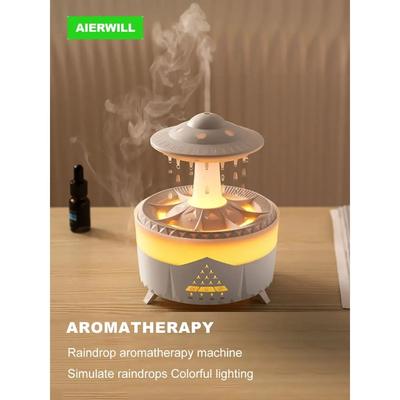 Aierwill Ufo Air Humidifier Ultrasonic Aromatherapy Diffusers Mist Maker Fragrance Essential Oil Aroma Difusor Remote Control