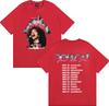 Singer Doja Cat Ma Vie World Tour 2026 Merch Tshirt Men Women Harajuku Streetwear Retro T Shirt High Quality Fashion Casual Top