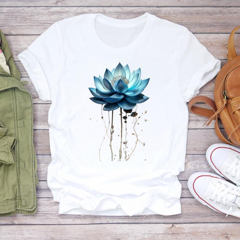 (Asian Size) trend love heart Graphic Short Sleeve T-shirts Lady Female Top Printed Fashion Clothing Women Casual T Shirt Tee