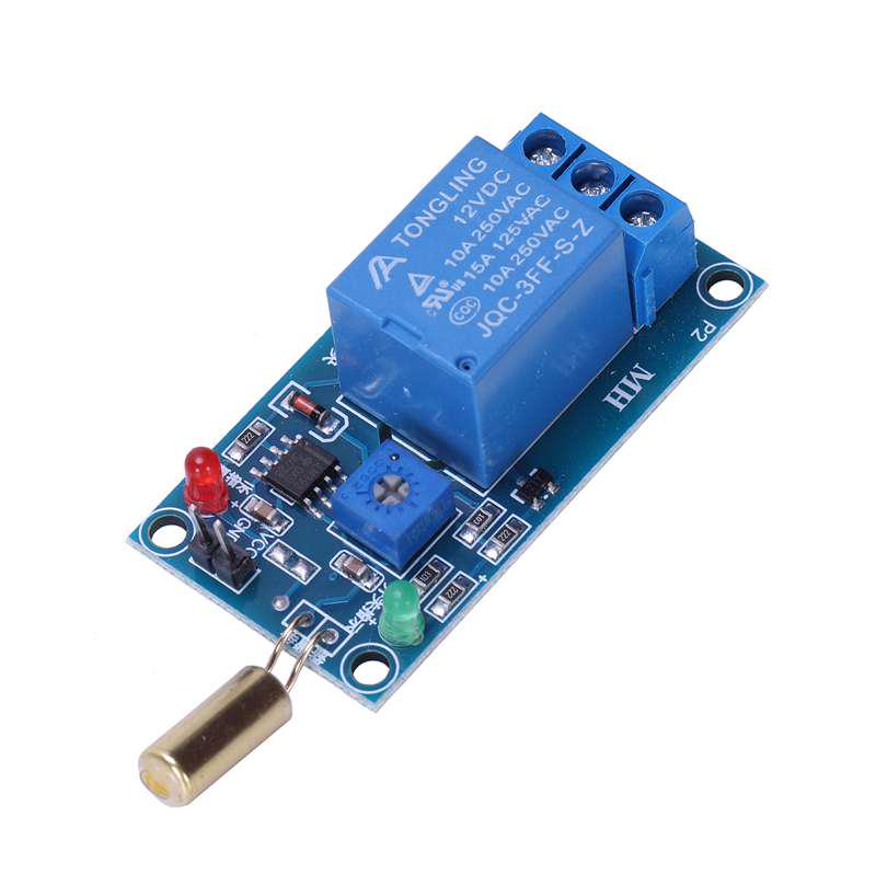 SW-520 Tilt Sensor Relay Module 12V Equipment Tilt Dump Protection Alarm Trigger