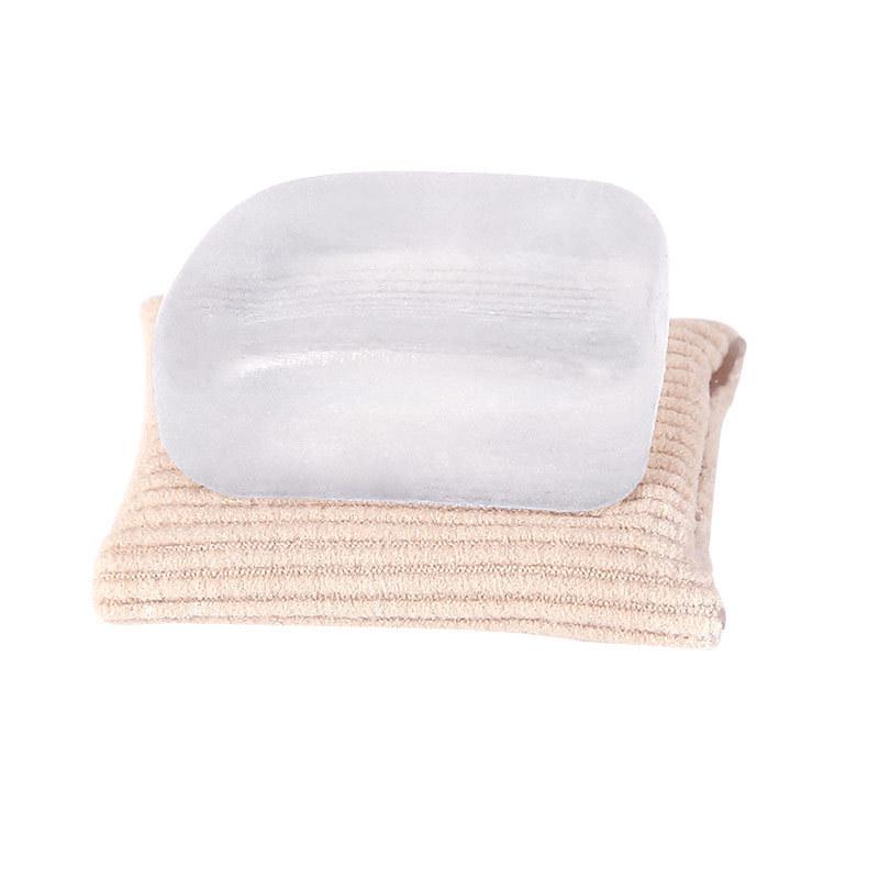 Hallux Valgus Bunion Gel Sleeve for Big Toe Correction телесный