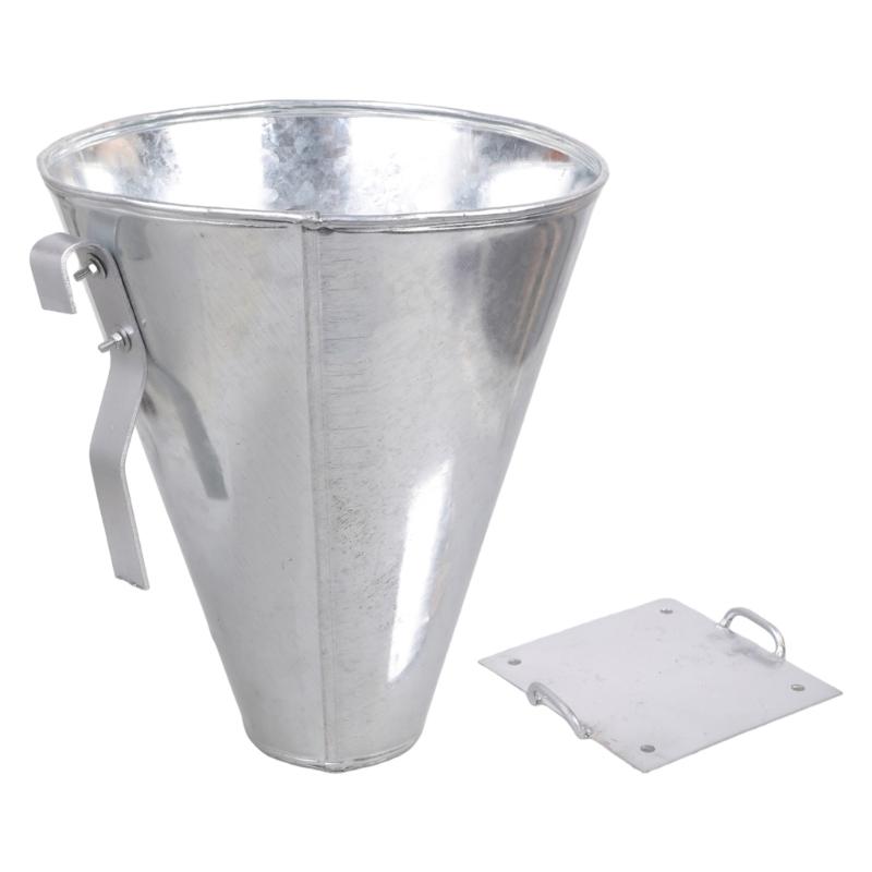 

Galvanized Steel Killing Cone Chicken Restraining Cone for Safe and Quick Slaughtering During Poultry Processing 3 6