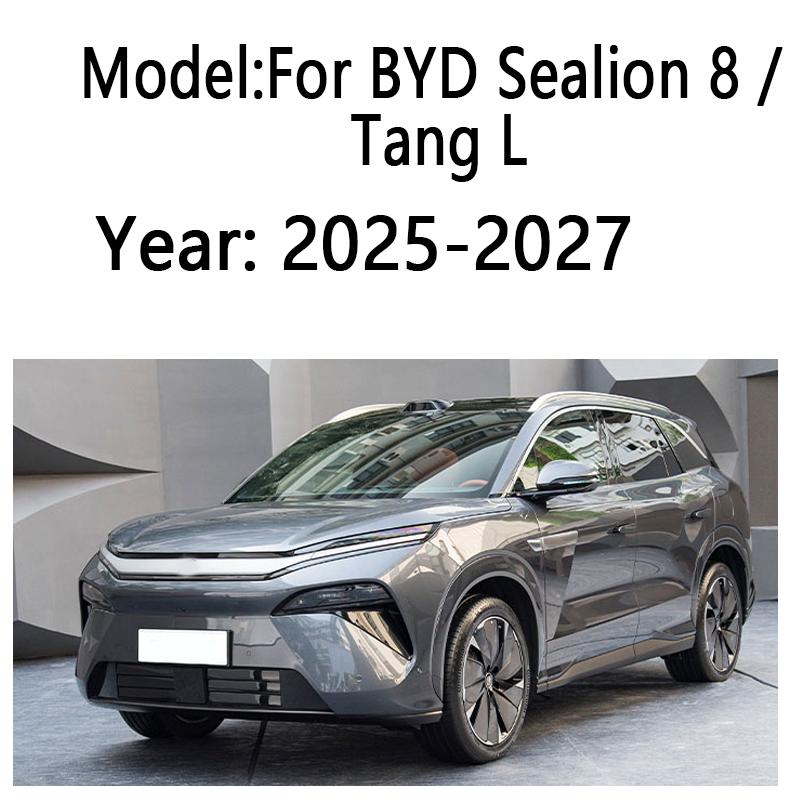 For BYD Sealion 8 Tang L 2025 2026 2027 Car Trunk Cargo Cover Luggage Tray Storage Security Shield Partition Mat Car Accessories