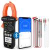 BTMETER BT-7200CAPP Digital Clamp Meter Auto Range 4000 TRMS AC DC Voltmeter Ammeter Ohm Capacitance Frequency Tester with Data Export Mini Multi