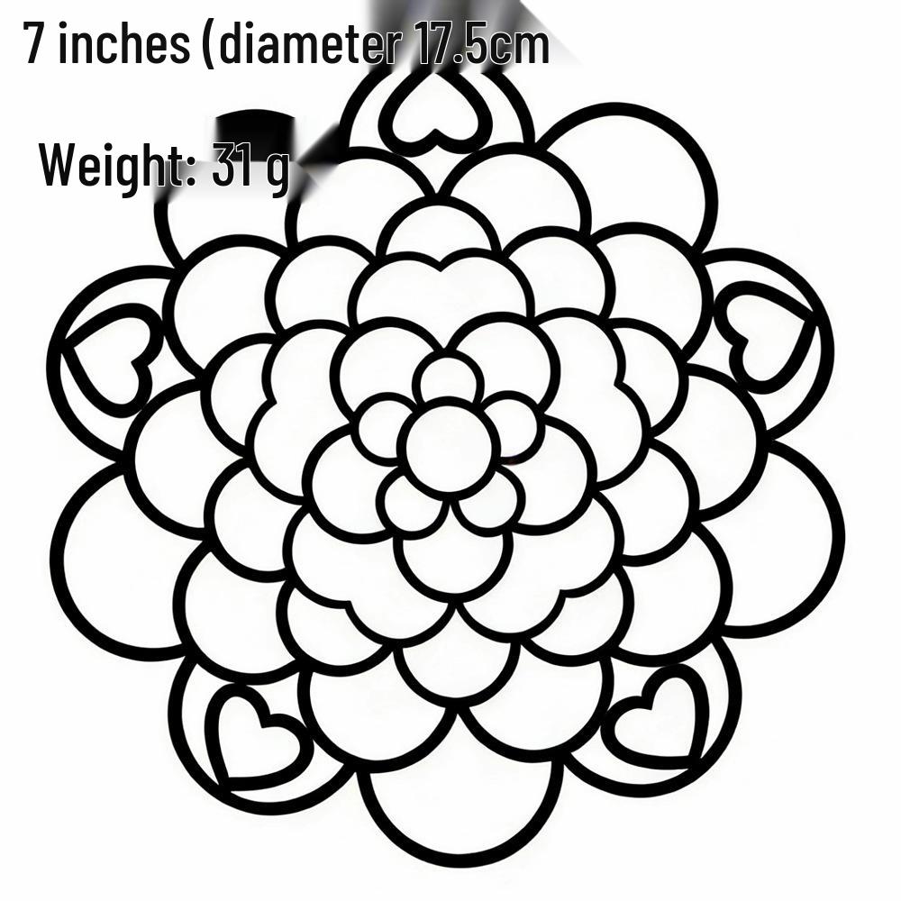 Foldable Metal Laser-Cut Floral Arrangement Grid – Trending Flower Arranging Aid