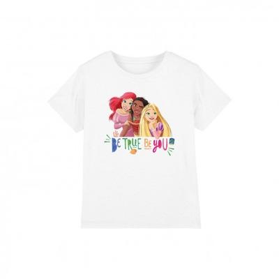 Childrens/Kids Be True, Be You Ariel Moana Rapunzel T-Shirt