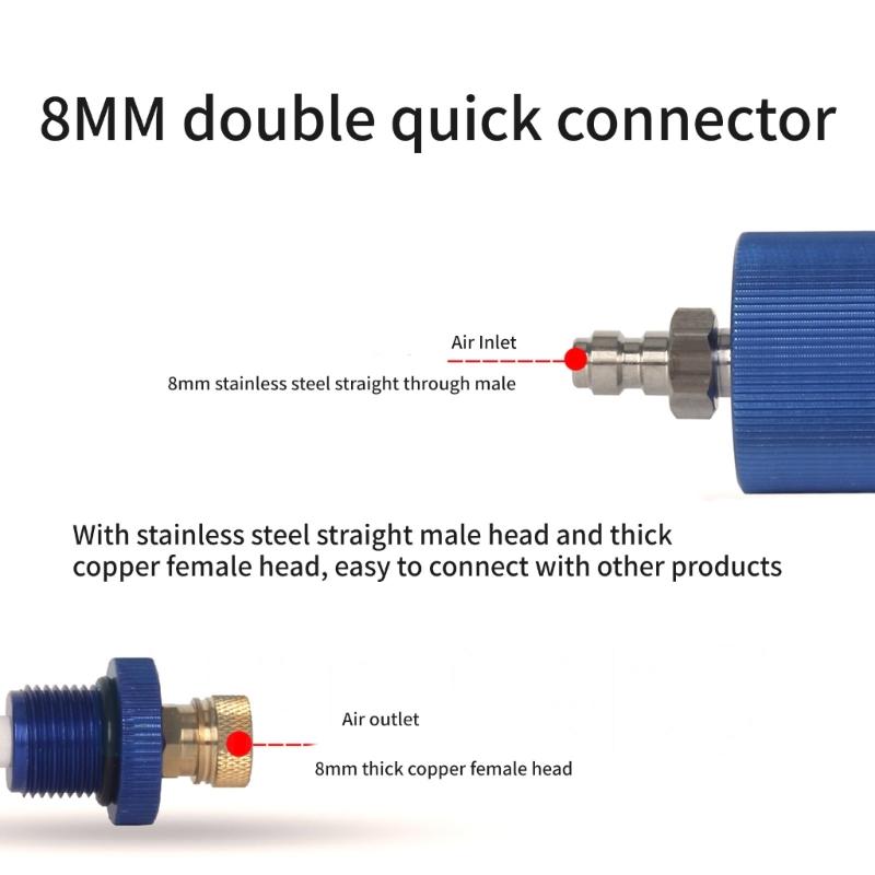 High Capacity Aluminum Oil Water Separator Three Stage Filter Design Low Energy Consumption for Underwater Diving Use