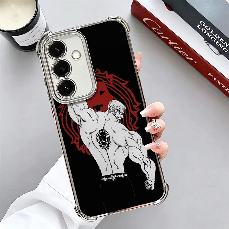 Seven D-Deadlys Sins Escanor Soft Phone Case For Samsung A17 A27 A07 A37 A57 A16 A56 A15 A55 A14 A54 A13 A53 A26 A36 A25 A35 A24