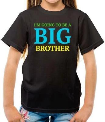 Ich werde großer Bruder - Kinder T-Shirt - Neues Baby - Geschwister - Familie - Bro
