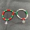 2 Pieces Halloween Spiders Bracelets for Women Men Magnetic Heart Couple Bangle