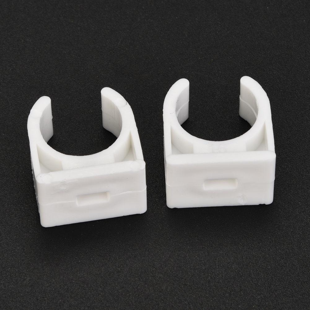 20pcs 16Celsius20Celsius25Celsius32mm U Shaped Pipe Clamp Water Pipe Fixed Clips with Screws (16mm)