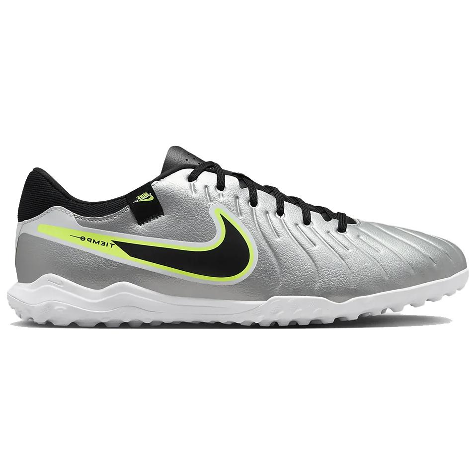 Nike Tiempo Legend 10 Academy TF Mad Voltage Pack Unisex Sneakers Silver Metallic-Silver Black DV4342-001