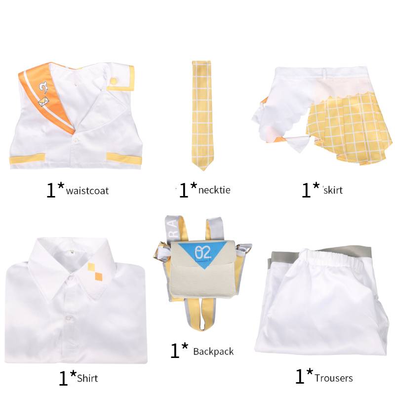 

Vocaloid Rin Kagamine Len Cosplay Costume Dress Shirt Polyester Outfit Roleplay Len,XXL