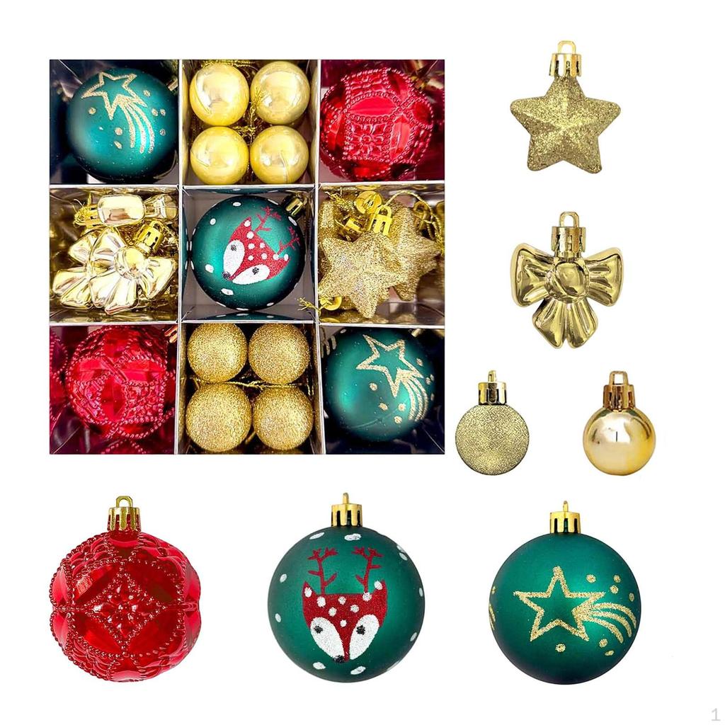 35 Christmas Baubles for Hanging, Tree Decorations, Home Decor, Anniversary, Wedding