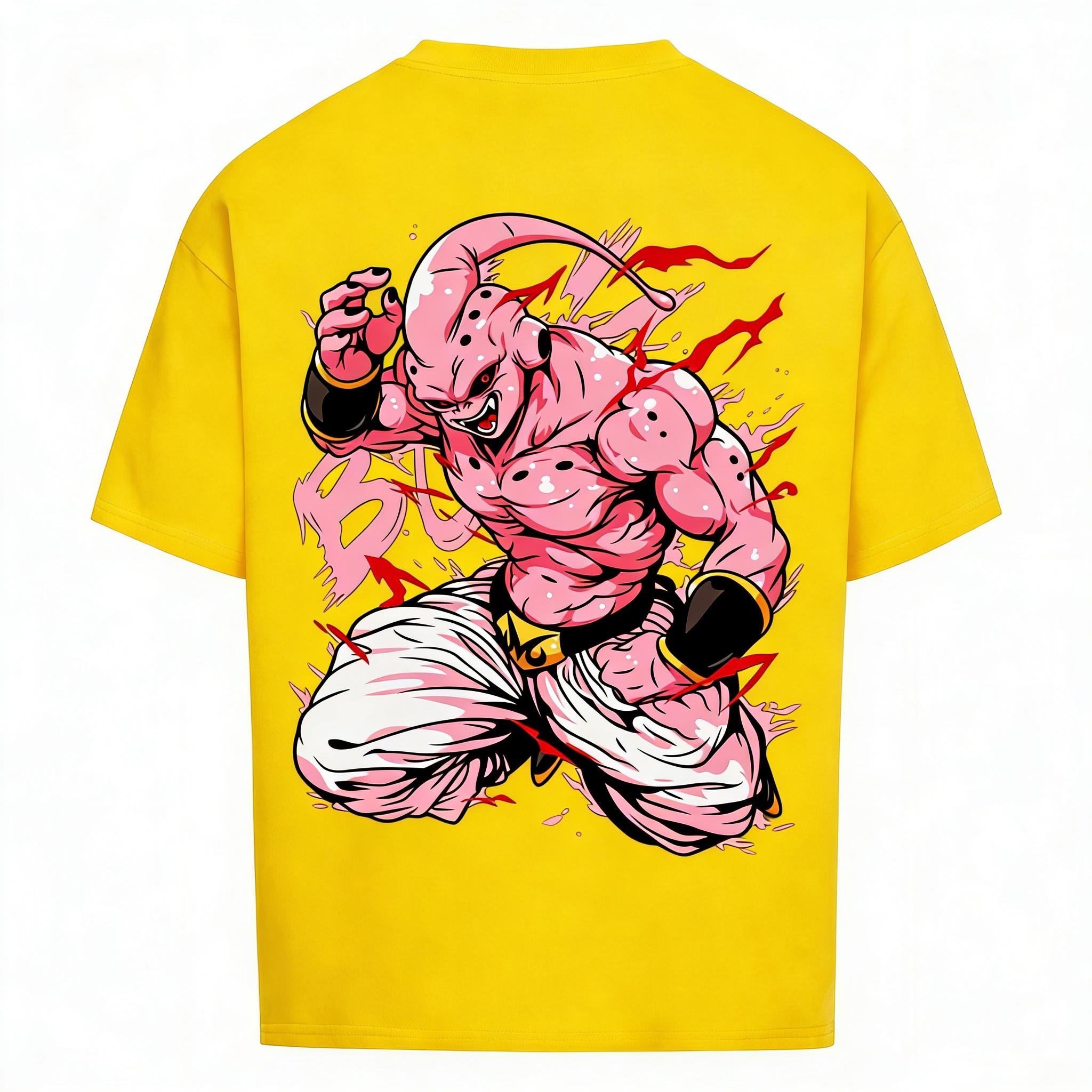 

Dragon Ball Majin Buu TShirt Unisex 2026 Summer Oversized Cotton Anime Graphic Print Sports Casual Outdoor Gym Daily Wear Y2k Top S