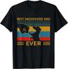 Best Dachshund Dad Ever Funny Weiner Dog Men Gift Unisex T-Shirt