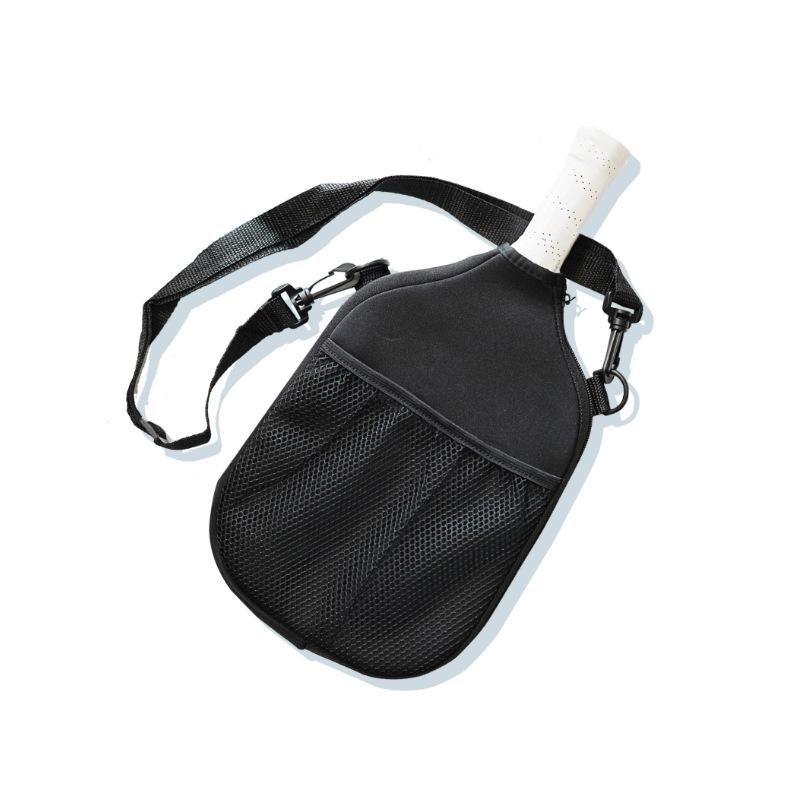 Custodia impermeabile in neoprene per racchetta da pickleball con cerniera anti-caduta