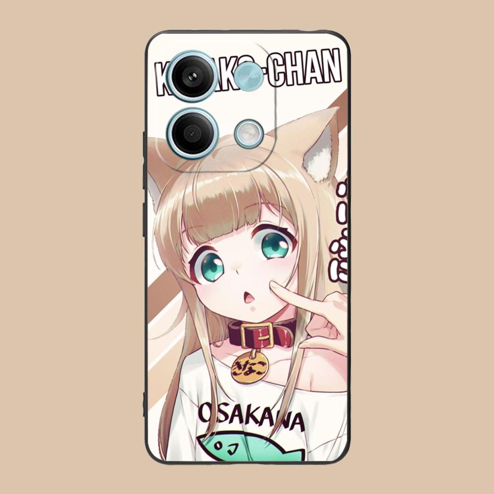 Anime Kinako Hara Mobile Phone Case for POCO F7 F6 F5 F4 F3 F2 Pro GT C75 C71 C65 C61 C40 Pro Ultra Colorful Printing Cover