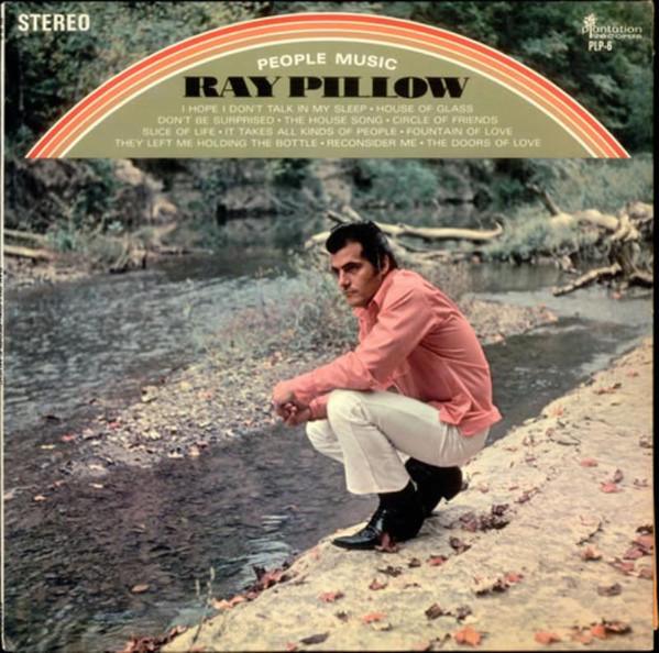 

LP Record RAY PILLOW - People Music PLP6 Plantation Reco 1970 US Folk Used