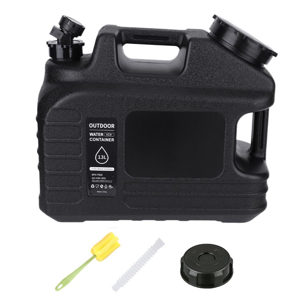 

13L Water Container Removable Spigot Emergency Water Storage Portable for Camping Outdoor Hiking