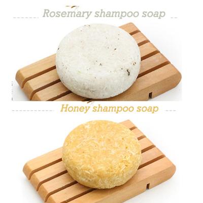 Lot de 2 barres de savon 100 % naturel pour shampoing, antipelliculaire, pousse des cheveux, essence végétale