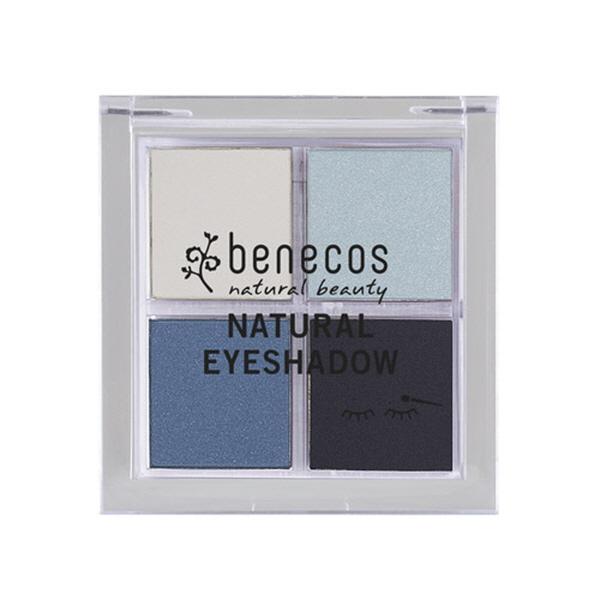 

Тени для век Benecos Quattro True Blue 8 г