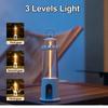 Retro Lighthouse Night Light Cordless Lantern Table Lamp Portable Camping Lantern Dimming Sleep Light Bedroom Decor Gift
