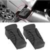Acouto 1 Pair Rear Footpegs Plate Rubber Footrest Pad for R1200GS R1200GS ADV 2014-2017