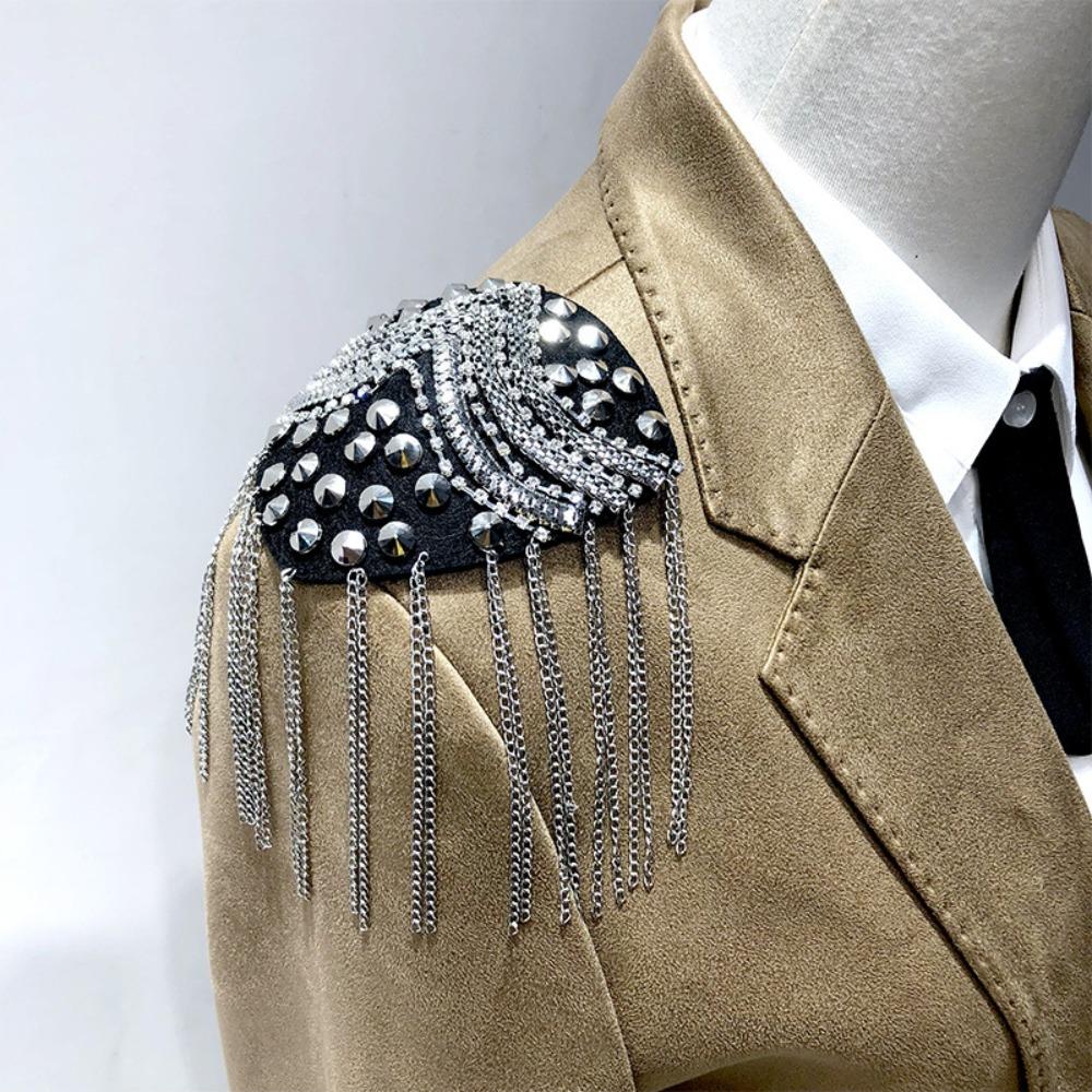 Brooch Fringe Shoulder Mark Epaulets Shoulder Flash Exquisite Shoulder Board Cosplay