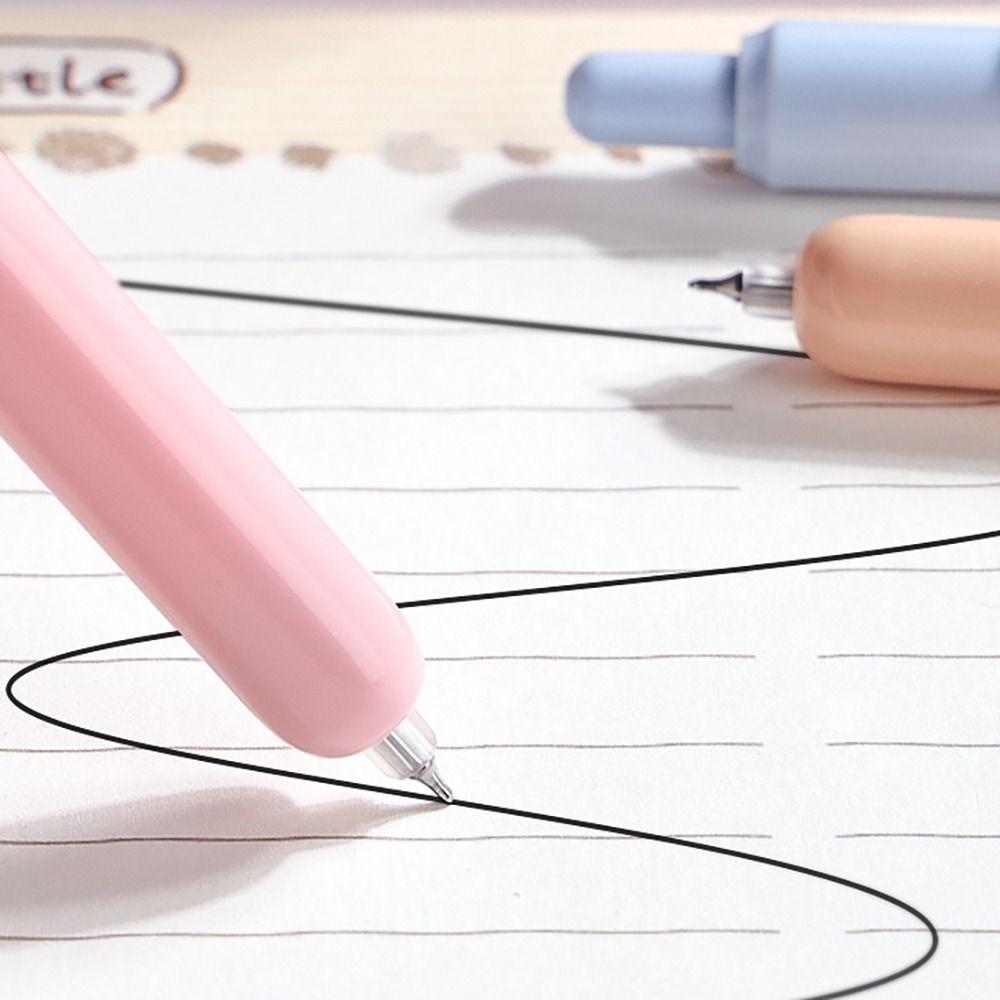 4PCS/Set Quick-drying Short Pen Capybara Panda Ballpoint Pen High Quality Pocket Pen  School Office