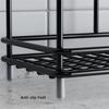 Carbon Steel Bathroom Organizer Non-Slip Electric Toothbrush Stand Toothpaste Shelf  Desktop