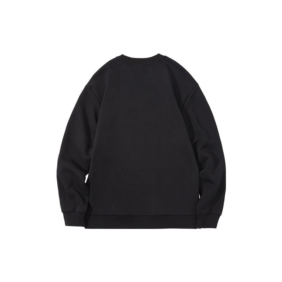 Li Ning Sweatshirt Men's Black/Bright Neon AWDTD85-3