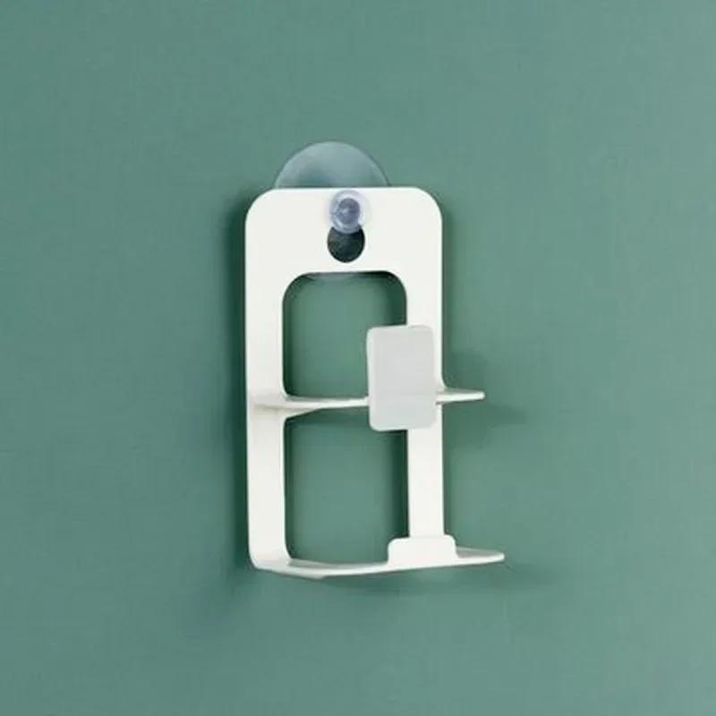 Household Kitchen Suction Cup Sink Drain Rack Sucker Sponge Storage Drying Holder Soap Stand Dish Cloth Shelf Storage Organizer белый