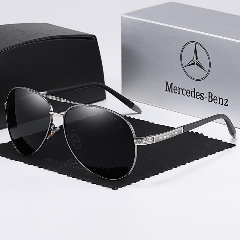 

Car Sticker For Mercedes Benz A B C E S V Class GLB GLC GLE AMG Pilot SLK SLC ML Car High Men Anti Glare Driver Goggles Polarize