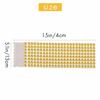 Good-Napkin Rings Set Of 100, Disposable Rhinestone Napkin Bands Self Adhesive For Christmas Decorations For Tables