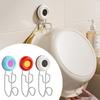 No-punch Washbasin Hook Dopamine Coat Hook Creative Storage Rack  Home