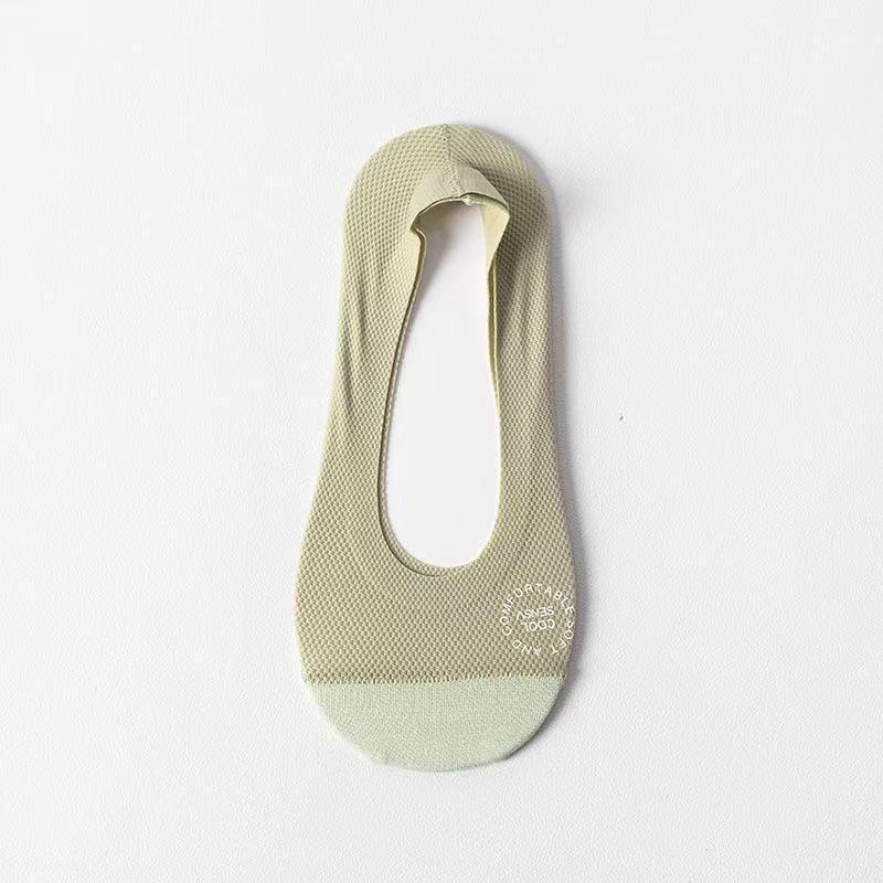 

Женские летние нескользящие невидимые носки-лодочки с низким вырезом для туфель на высоком каблуке White Card