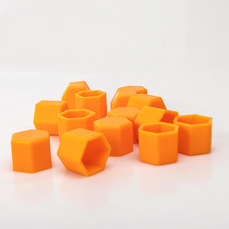 20Pcs/set Silicone Car Tyre Wheel Hub Covers Protection Caps 19/21mm Wheel Nuts Wheel Hub Screw Protector Dust Proof Bolt Cover