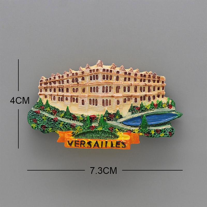 Lucerne Lion Macao Italy Venice New Zealand 3D Magnetic Refrigerator Sticker Souvenirs Home Decoration Budapest Hungary Cambodia