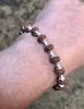 LAB CERTIFIED + 925 Silver + Natural 8 Mukhi RUDRAKSHA Rudraksh Bracelet, Adjustable Indian Origin Lord Shiva Yoga Prayer Meditation