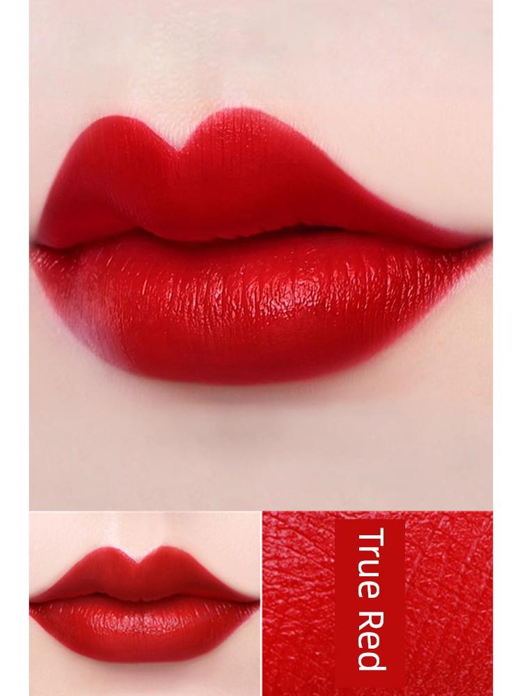 Elegant Red Lipstick for Yellow Skin Tones, Enhances Complexion, Matte, Long-Lasting, Waterproof, Genuine Brand, Official Flagship Store, Nude Color